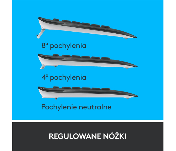 LOGITECH MK540 Zestaw bezprzewodowej klawiatury i myszy US 920-008685 - 411565 - zdjęcie 10